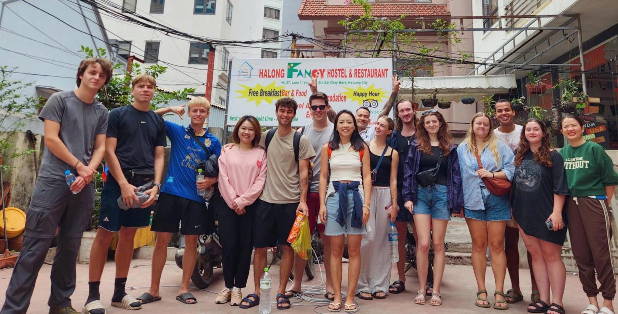 Ha Long Fancy Hostel With Vegetarian And Vegan Restaurant Ngoại thất bức ảnh